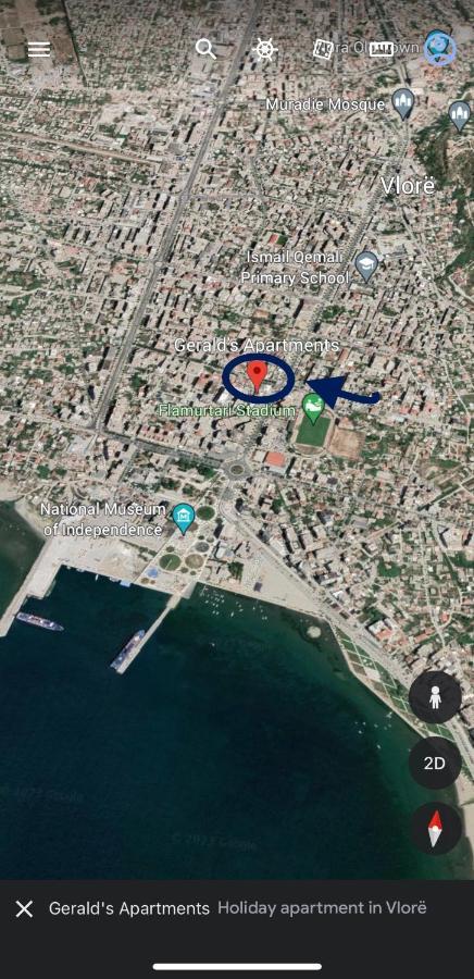 Gerald'S Central Apartments Vlorë Exterior foto
